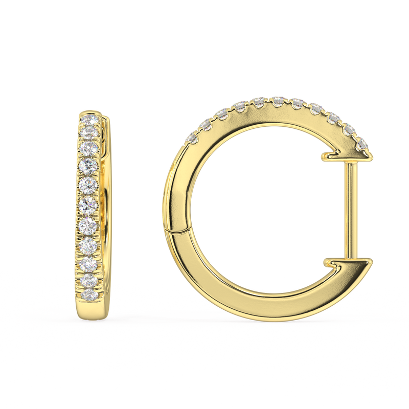 The Chic-a-go huggie hoops