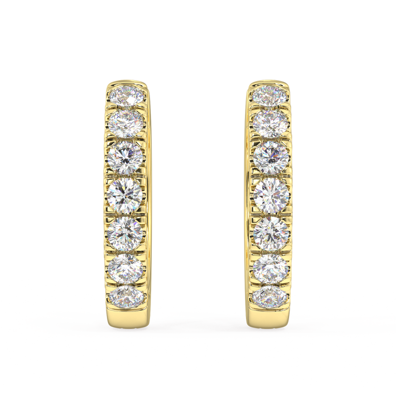 The Chic-a-go huggie hoops