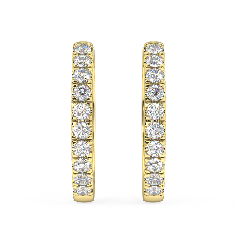 The Chic-a-go huggie hoops