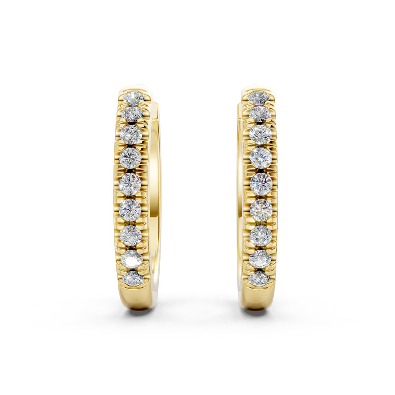 Lisbon Diamond Huggies