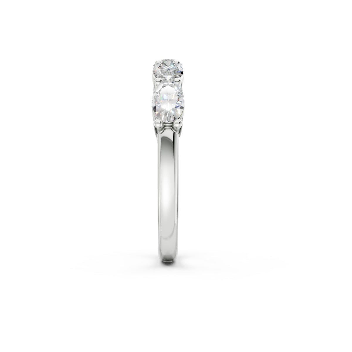 The Fifth Avenue Five — Oval Cut Band (2ct TW)