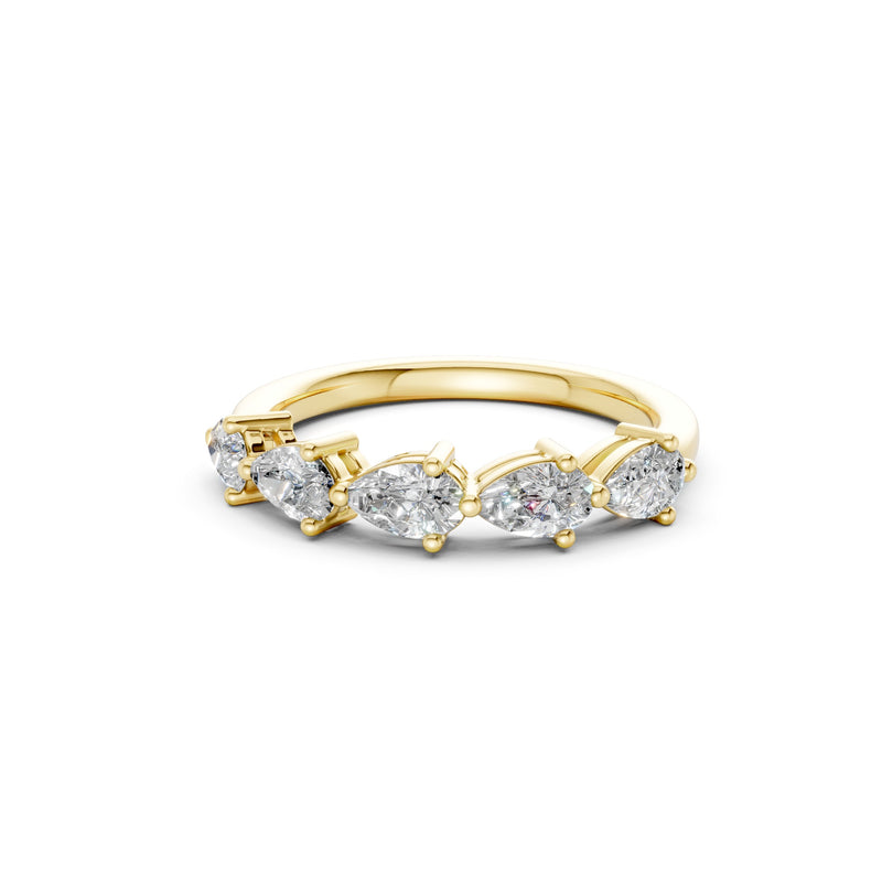 The Fifth Avenue Five — Pear Cut Band (2ct TW)