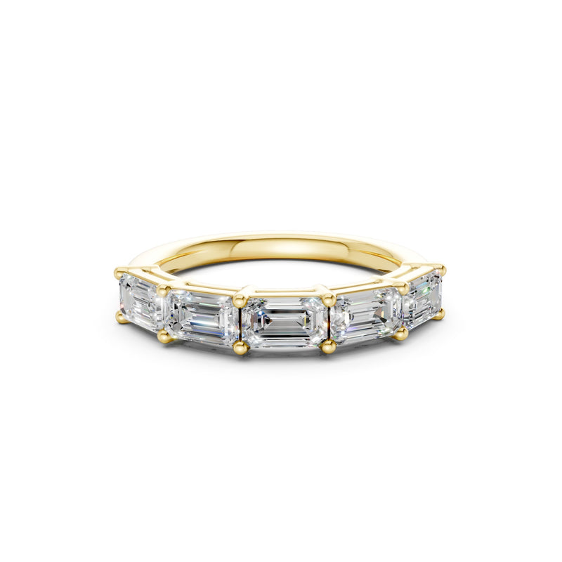 The Fifth Avenue Five — Emerald Cut Band (2ct TW)