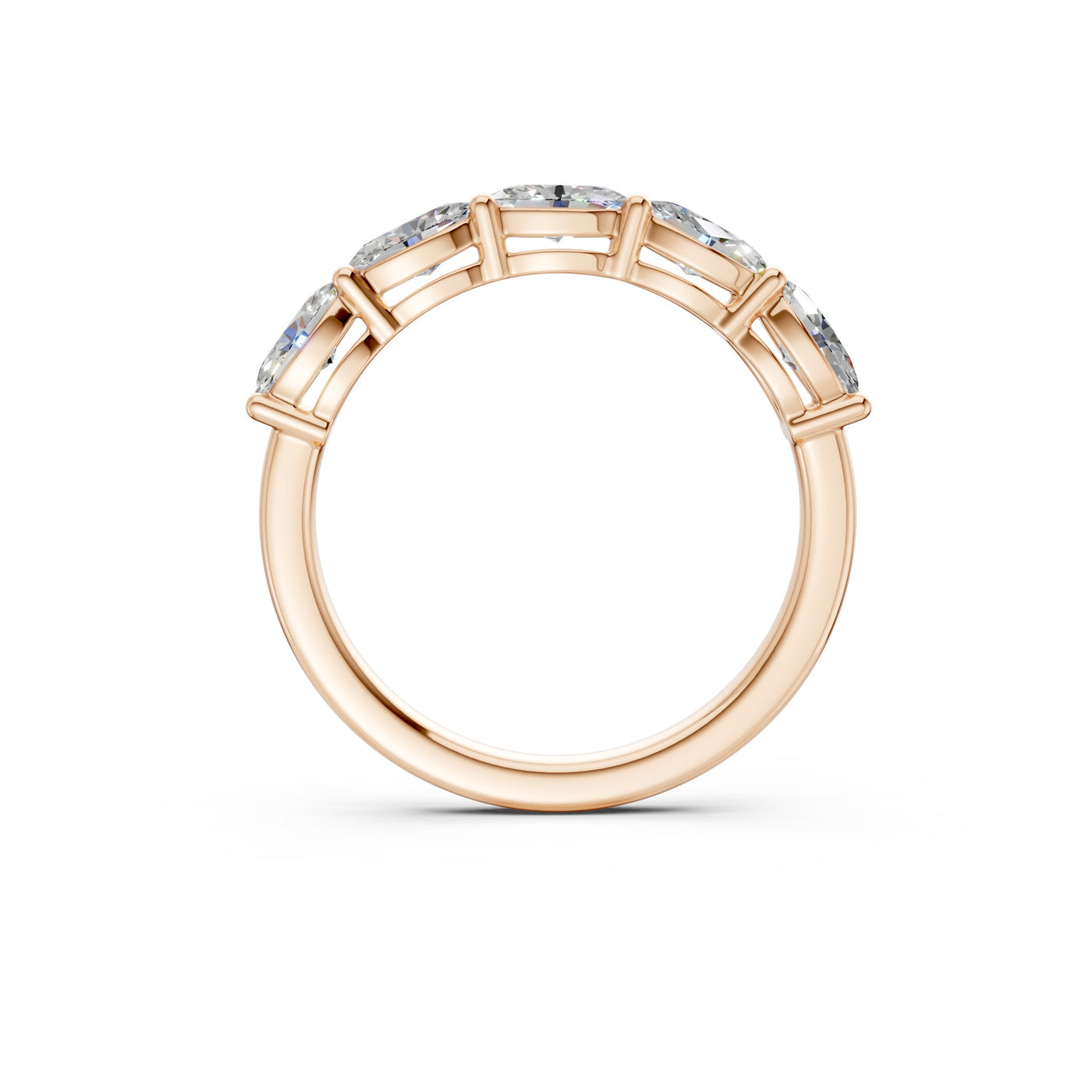 The Fifth Avenue Five — Oval Cut Band (2ct TW)