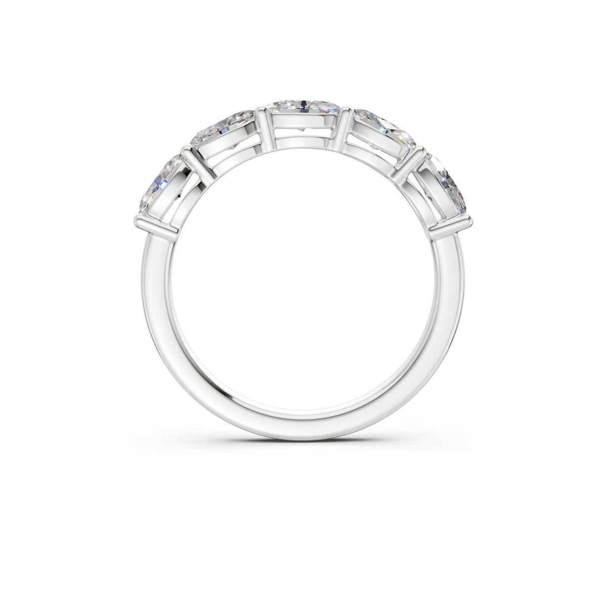 The Fifth Avenue Five — Oval Cut Band (2ct TW)