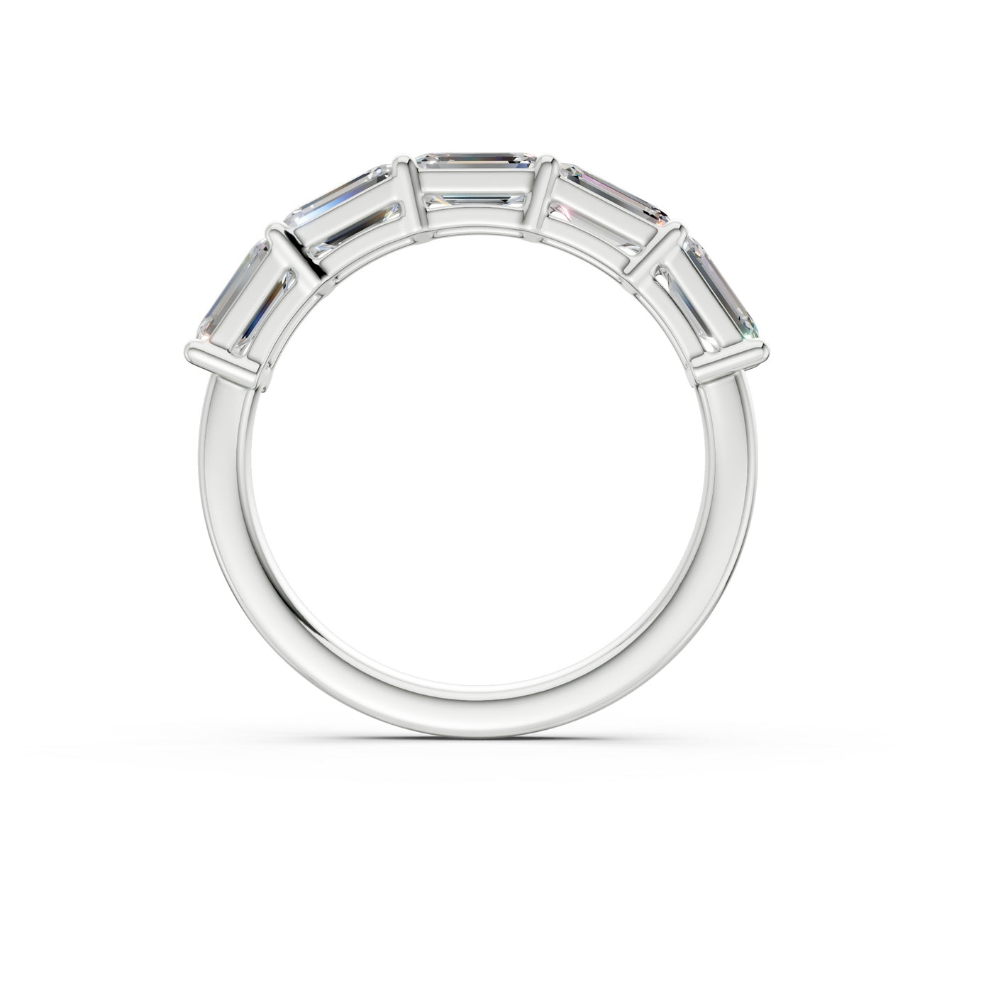 The Fifth Avenue Five — Emerald Cut Band (2ct TW)
