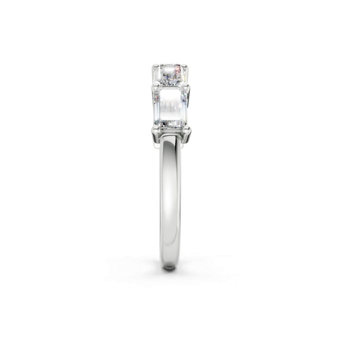 The Fifth Avenue Five — Emerald Cut Band (2ct TW)