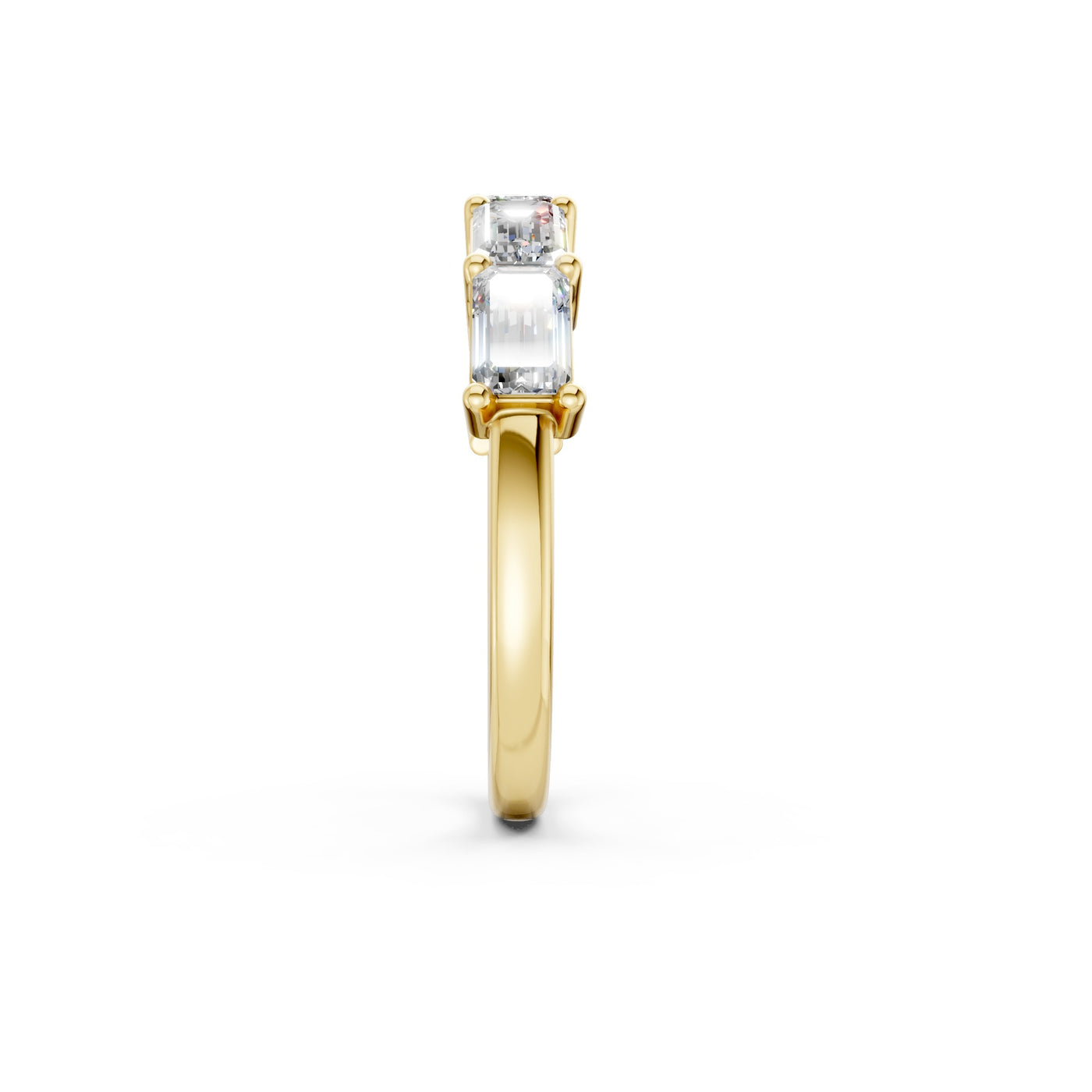 The Fifth Avenue Five — Emerald Cut Band (2ct TW)