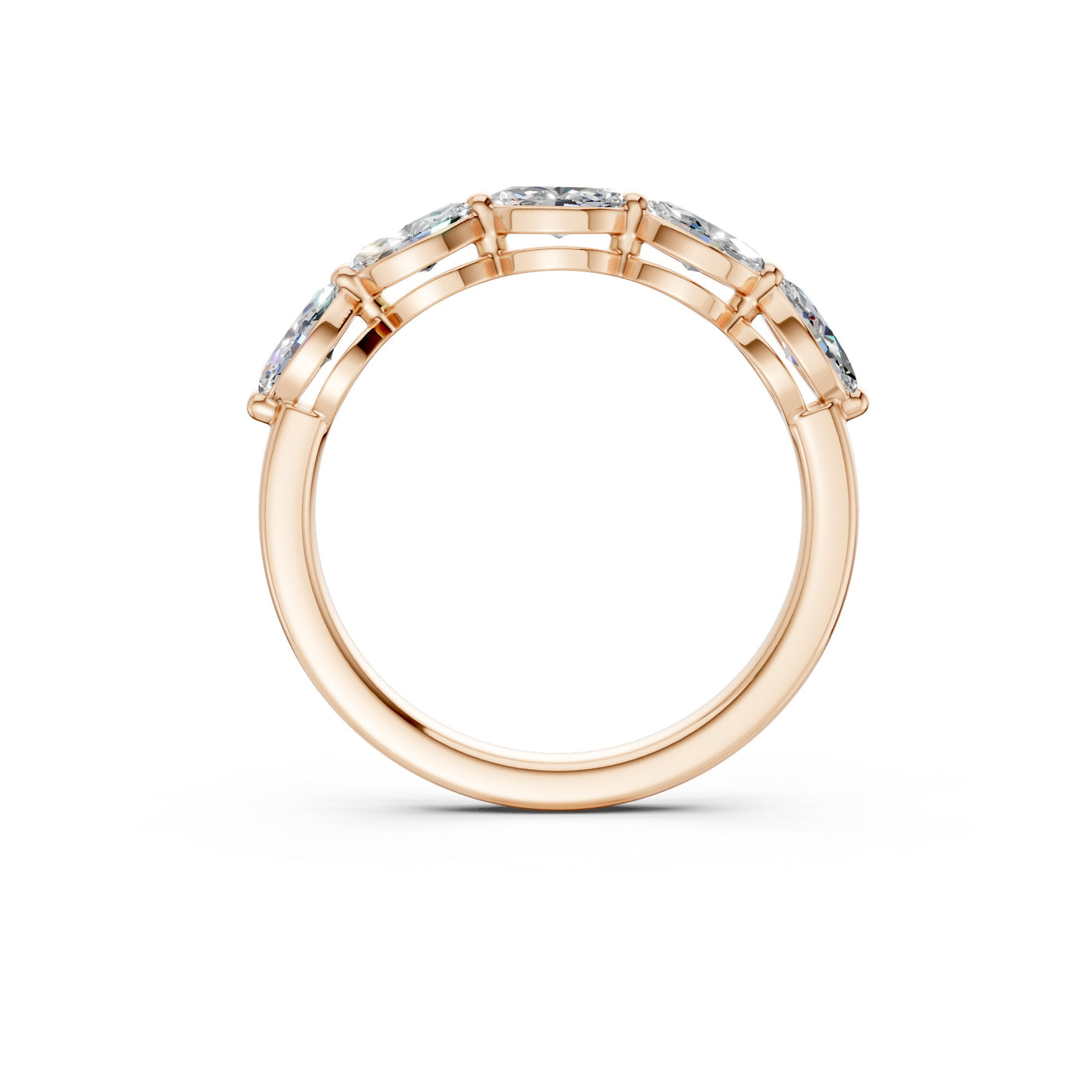 The Fifth Avenue Five — Marquise Cut Band (2ct TW)