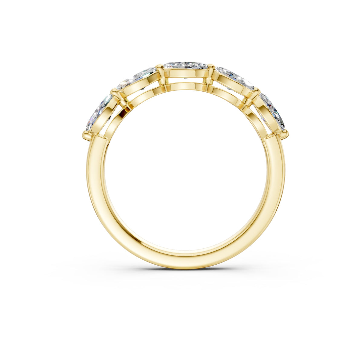 The Fifth Avenue Five — Marquise Cut Band (2ct TW)