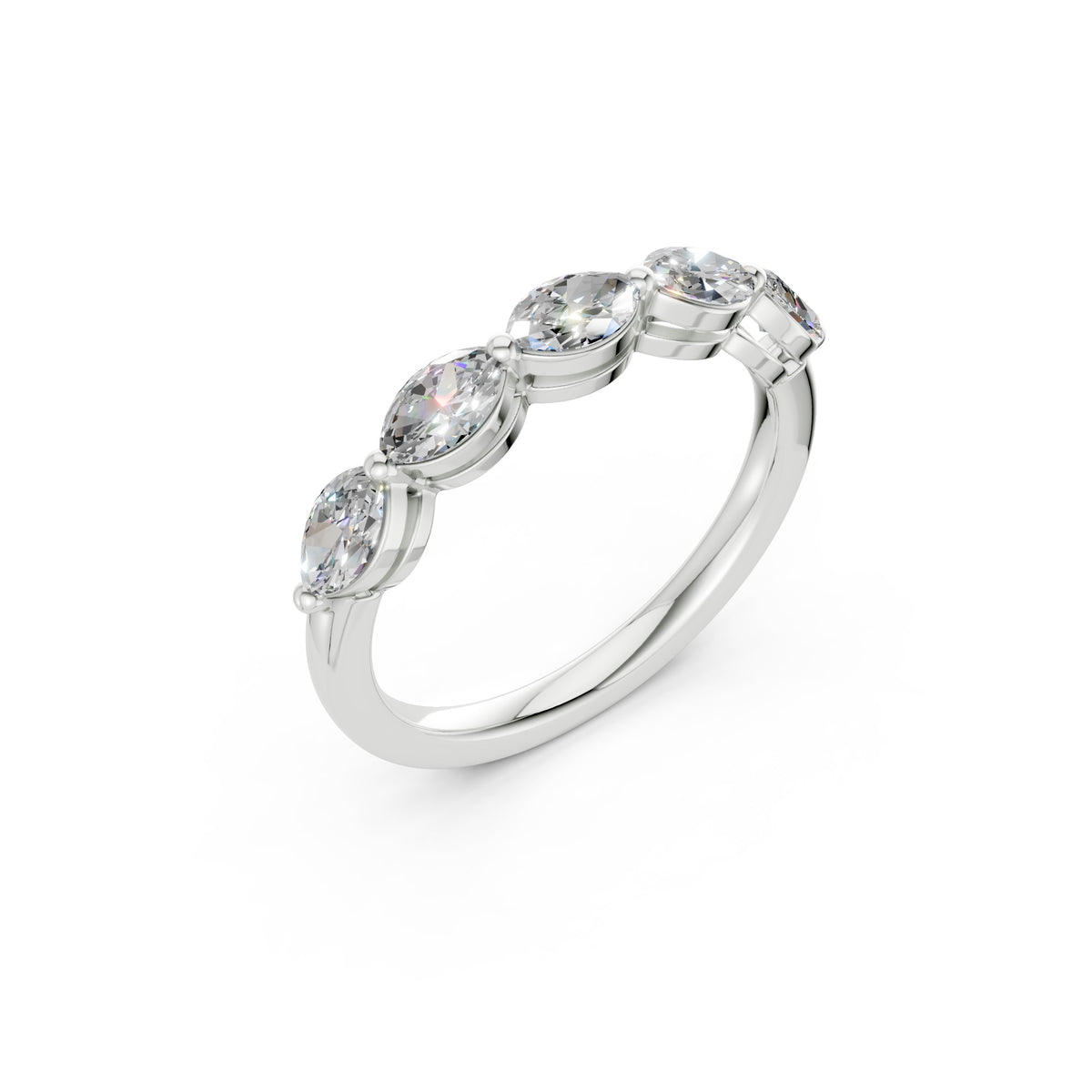 The Fifth Avenue Five — Marquise Cut Band (2ct TW)