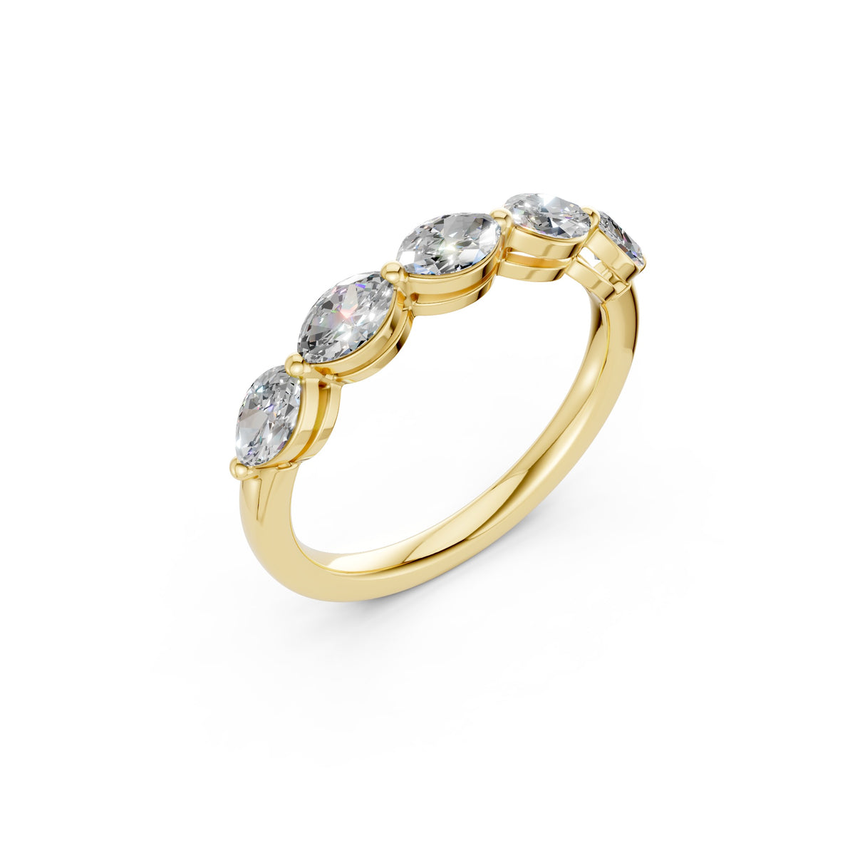 The Fifth Avenue Five — Marquise Cut Band (2ct TW)