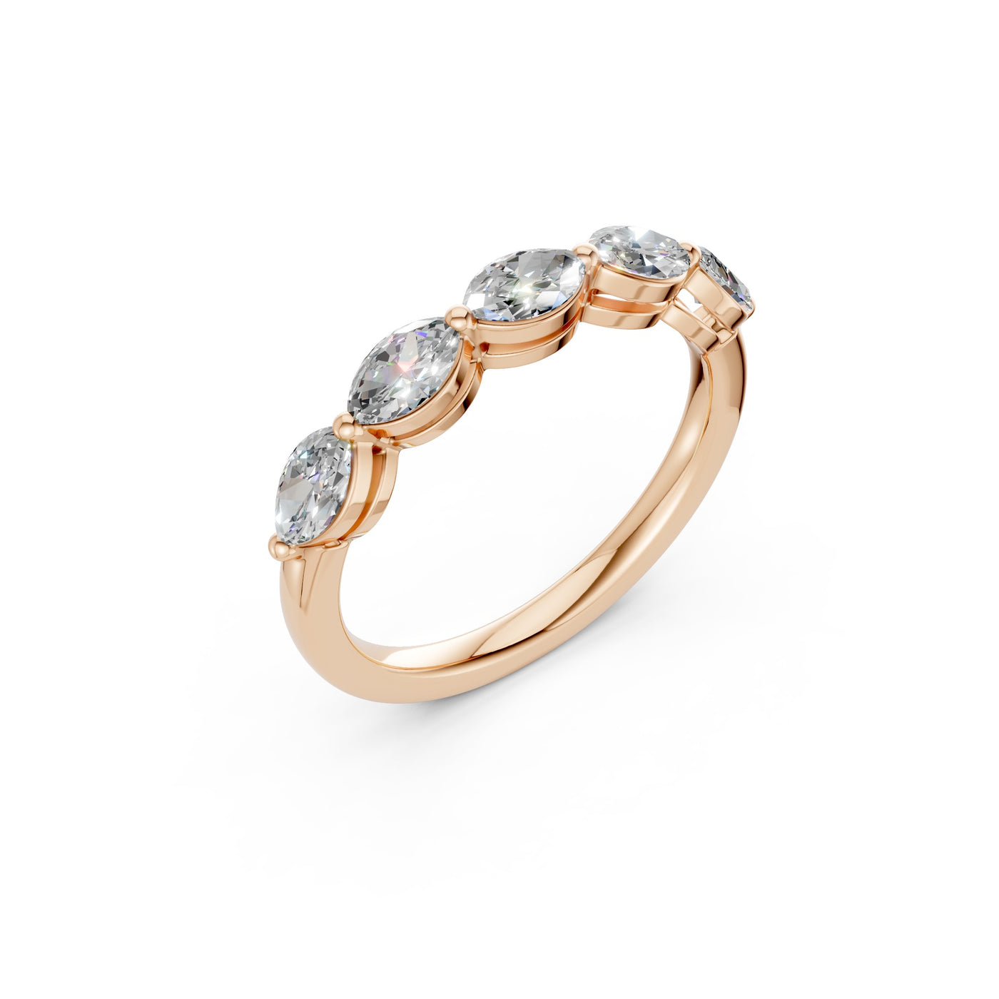The Fifth Avenue Five — Marquise Cut Band (2ct TW)