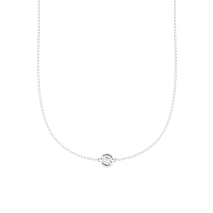 Tranquil Diamond  Necklace