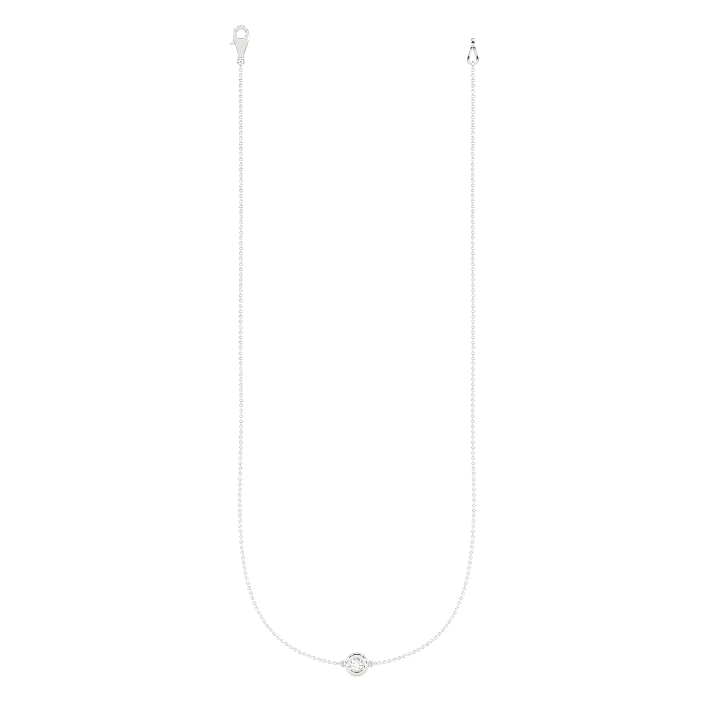 Tranquil Diamond  Necklace