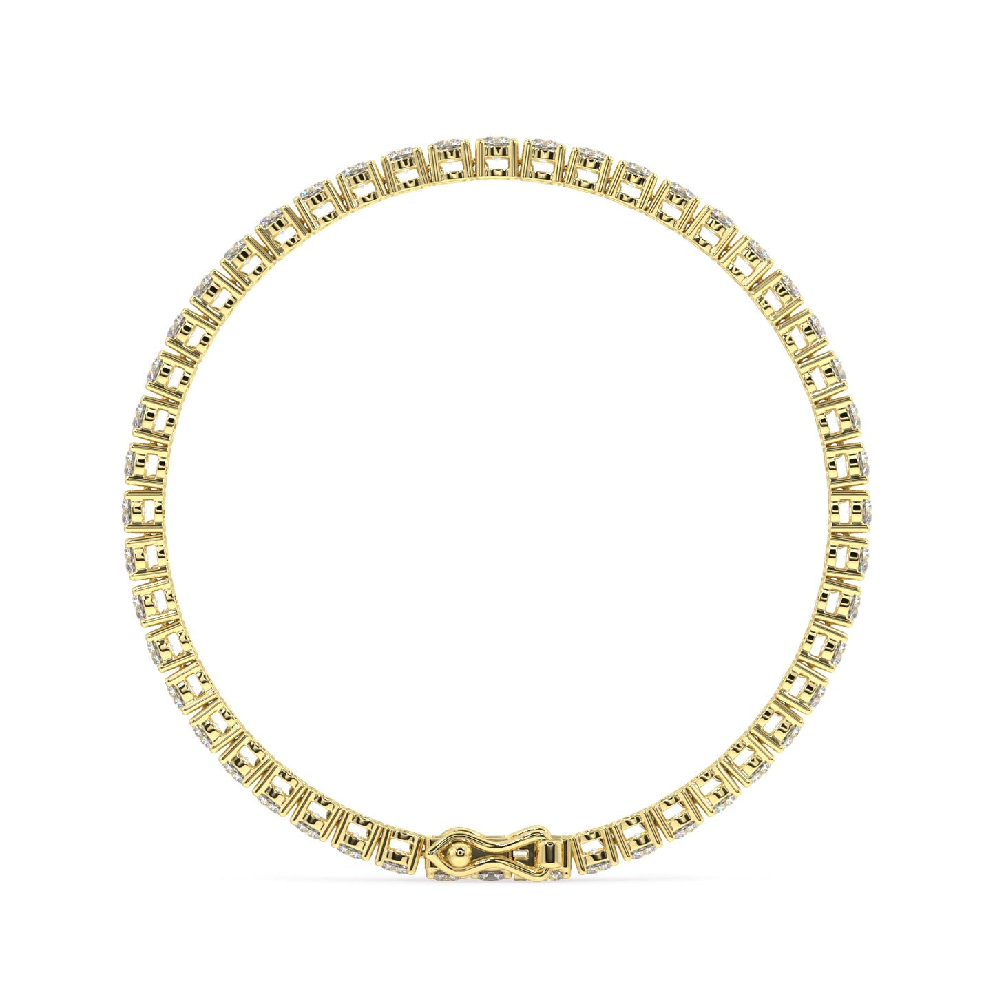 Modern Classic Tennis Bracelet