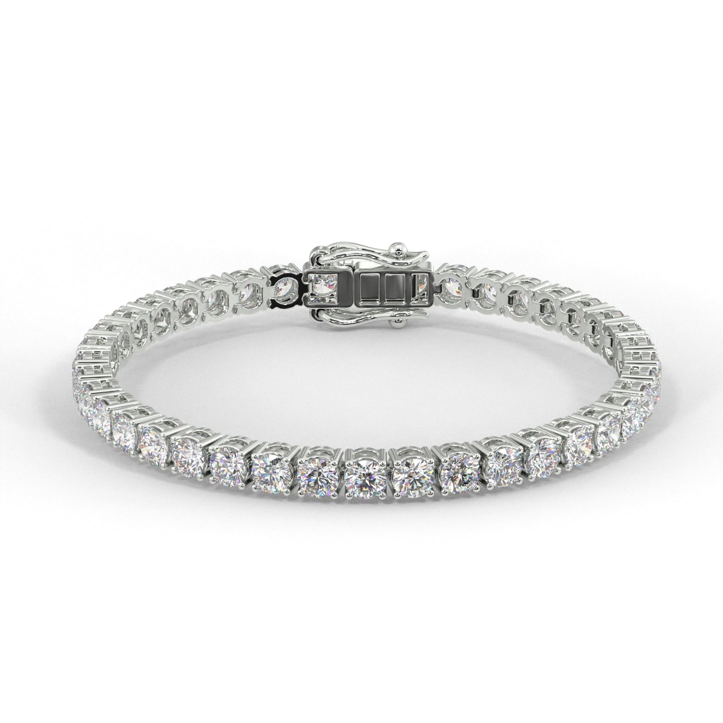 Modern Classic Tennis Bracelet