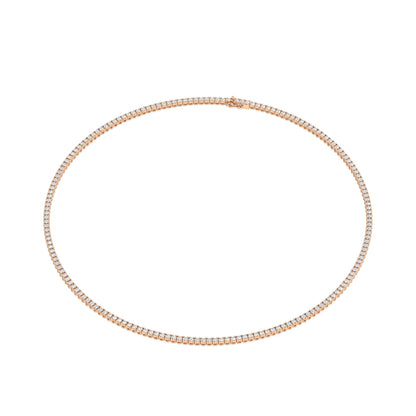 Modern Classic Tennis Necklace