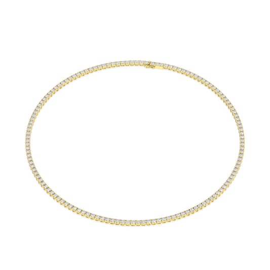 Modern Classic Tennis Necklace