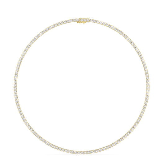 Modern Classic Tennis Necklace