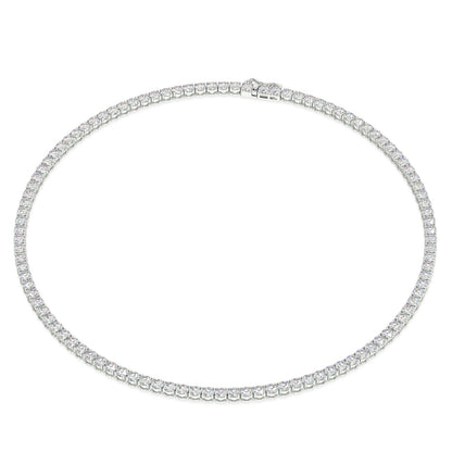 Modern Classic Tennis Necklace