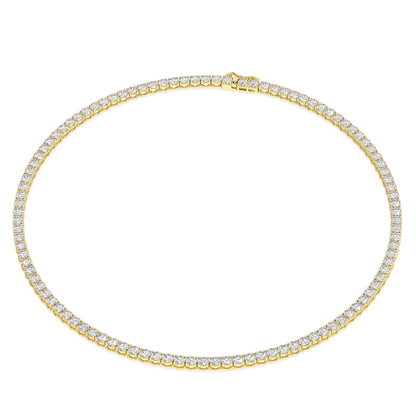 Modern Classic Tennis Necklace