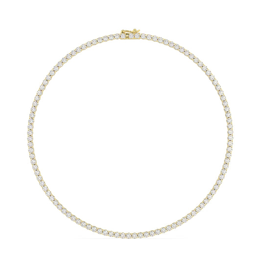 Modern Classic Tennis Necklace