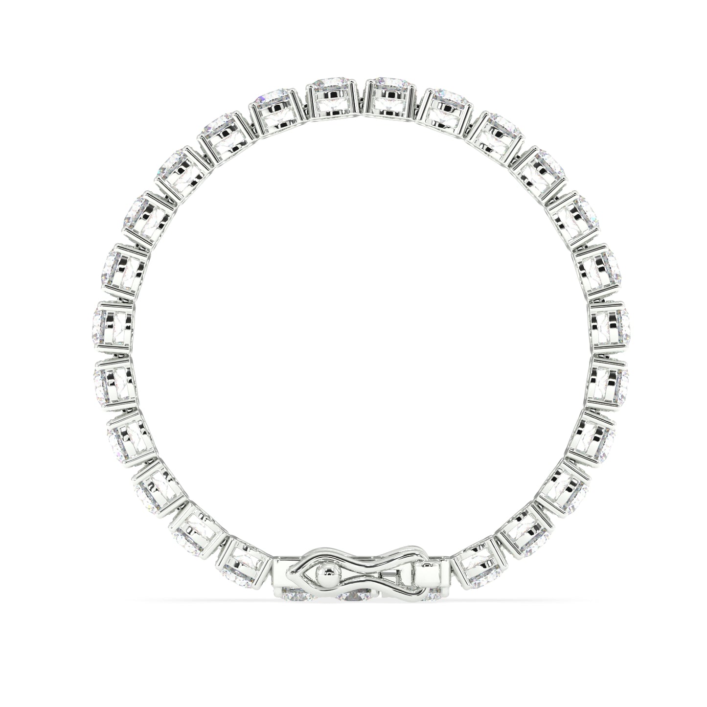 Modern Classic Tennis Bracelet