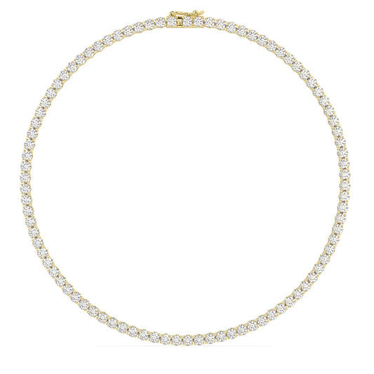 Modern Classic Tennis Necklace