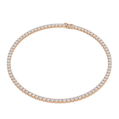 Modern Classic Tennis Necklace