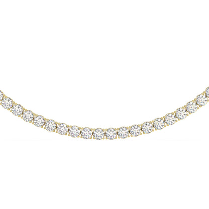 Modern Classic Tennis Necklace