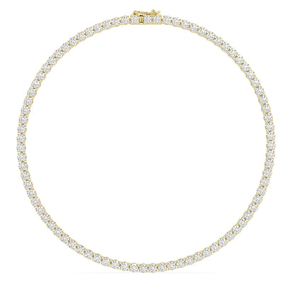 Modern Classic Tennis Necklace