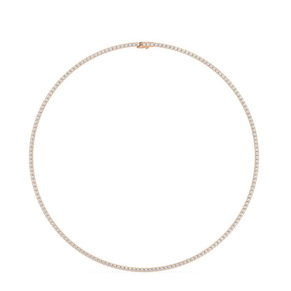 Modern Classic Tennis Necklace