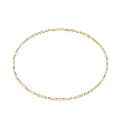 Modern Classic Tennis Necklace