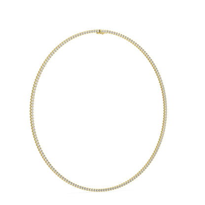 Modern Classic Tennis Necklace