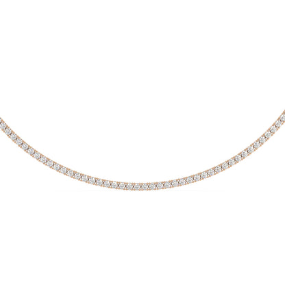 Modern Classic Tennis Necklace