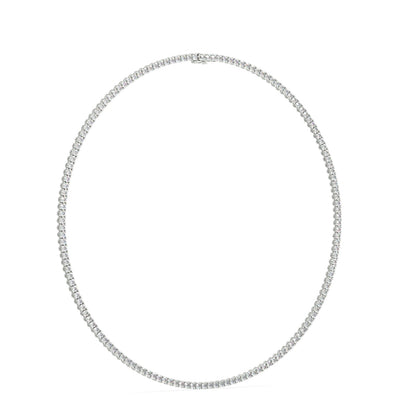 Modern Classic Tennis Necklace