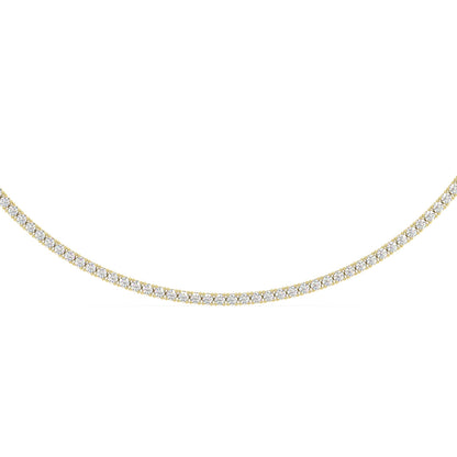 Modern Classic Tennis Necklace