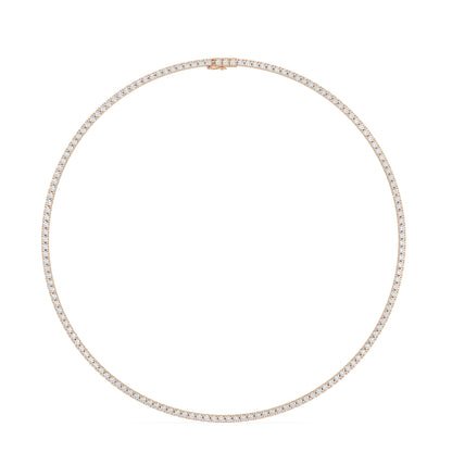 Modern Classic Tennis Necklace