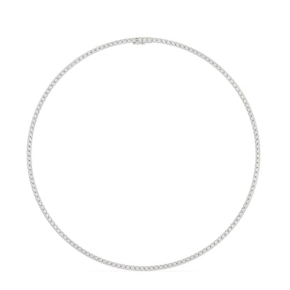 Modern Classic Tennis Necklace