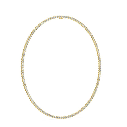 Modern Classic Tennis Necklace