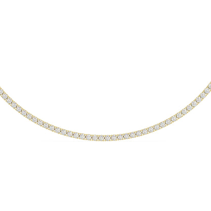 Modern Classic Tennis Necklace