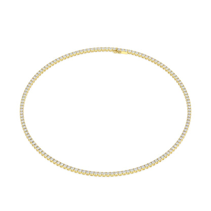 Modern Classic Tennis Necklace