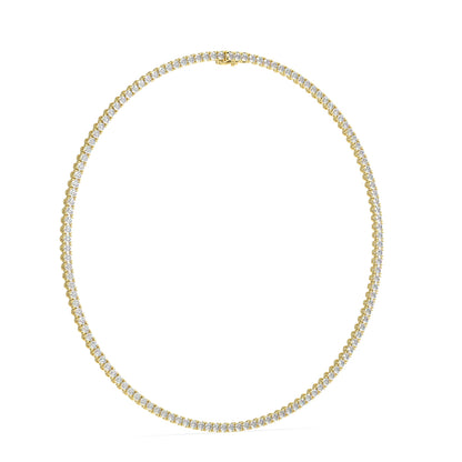 Modern Classic Tennis Necklace