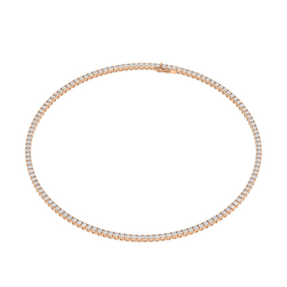 Modern Classic Tennis Necklace