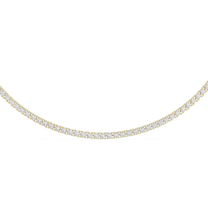 Modern Classic Tennis Necklace