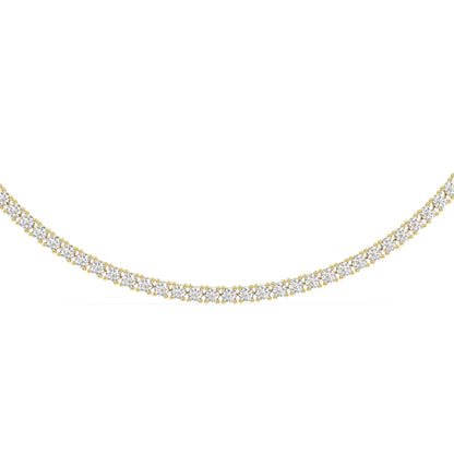 Modern Classic Tennis Necklace