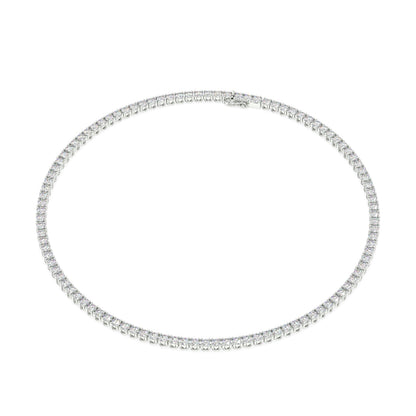 Modern Classic Tennis Necklace