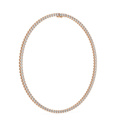 Modern Classic Tennis Necklace