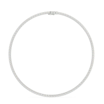 Modern Classic Tennis Necklace